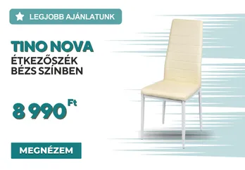 Tino NOVA Étkezőszék, bézs színben