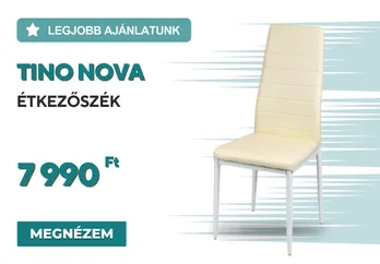 Tino NOVA Étkezőszék, bézs színben