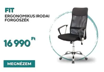 Fit ergonomikus irodai forgószék