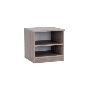 Miami nočna omarica odprta 40x40 cm york hrast-york hrast