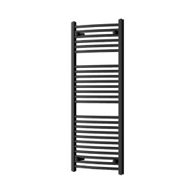 Ravni radiator za sušenje brisač 1200x500 mm črn
