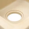 Kvadratno granitno pomivalno korito Tia s sifonom v bež barvi
