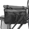 Leziter Premium ogrevan fotelj z držalom za skodelico sive barve